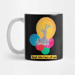 Just the two of us - Giraffes Mug